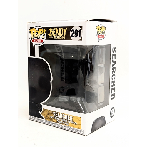 221 - A quantity of 5 Funko Pop! Figures of Searcher from Bendy and The Ink Machine.