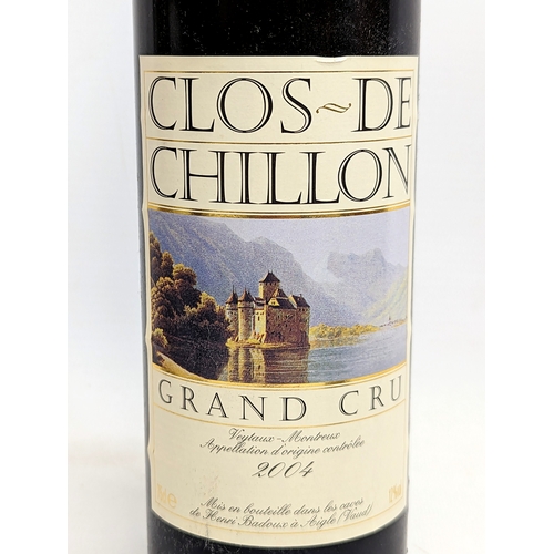 190 - An unopened bottle of Clos De Chillon, Grand Cru, 2004.