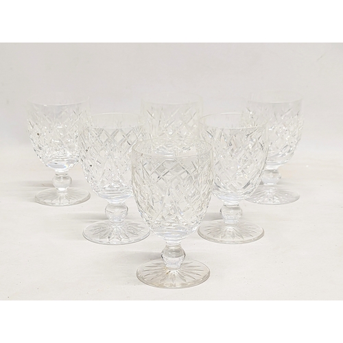 A Set Of 6 Waterford Crystal Drinking Glasses 135cm 5563