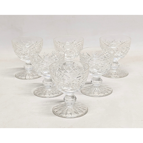 424 - A set of 6 Waterford Crystal 