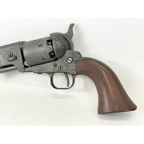 247 - An R.M.F Oldfrontier replica Navy Revolver in box. Civilian & Yank Model. 37cm