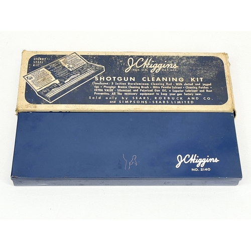 248 - A J.C. Higgins Shotgun Cleaning Kit in box. 33cm