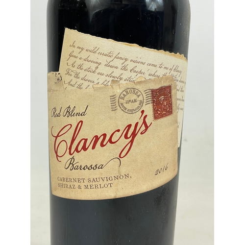 108 - An unopened bottle of Clancy’s Red Blend Barossa, 2016 wine. 750ml.