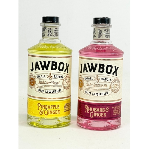 113 - 2 unopened bottles is Jawbox gin.