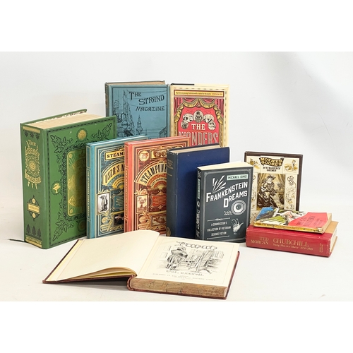 250 - A good collection of books. Including a 1909 Punch Book, The 5-18 Mystery by Jefferson Farjeon, a Li... 