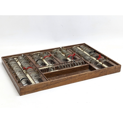 39 - An early 20th century Optometry / Optician's set.