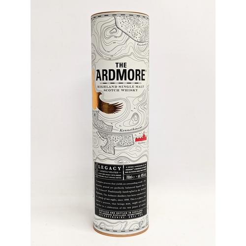 43 - The unopened bottle of Ardmore Legacy Highland Single Malt Scotch Whisky.