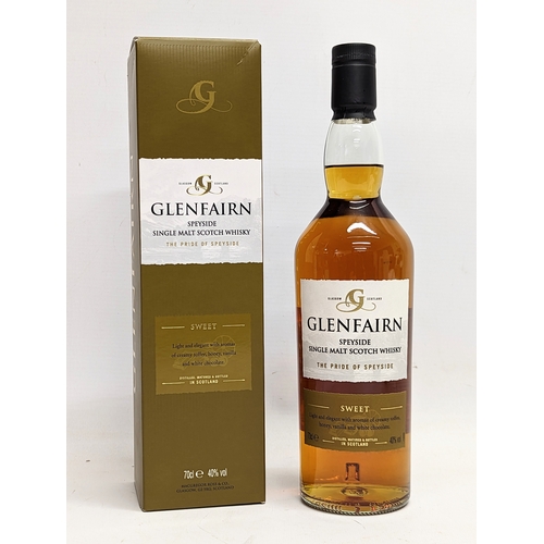 41 - An unopened bottle of Glenfairn Speyside Single Malt Scotch Whisky.