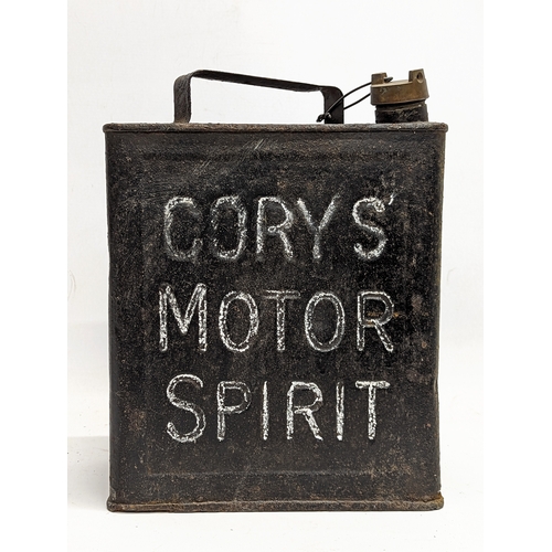 46 - A rare vintage Cory's petrol oil can.