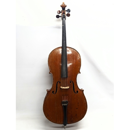 49 - A late 19th / early 20th century cello.