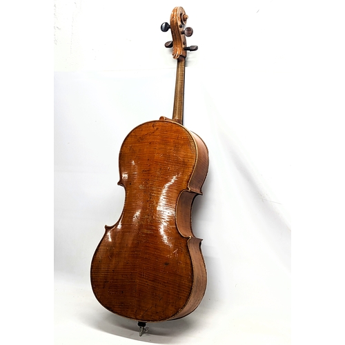 49 - A late 19th / early 20th century cello.