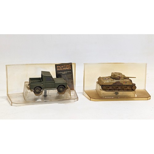 259D - 2 collectable Corgi models, including Fighting Machines, and The Royal British Legion.