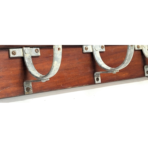 765 - A vintage hat and coat rack. 101.5cm