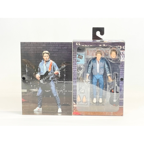 18 - A Neca Back to the Future Battle of the Bands Auditions Ultimate Marty McFly ‘Audition’ in box. 24cm