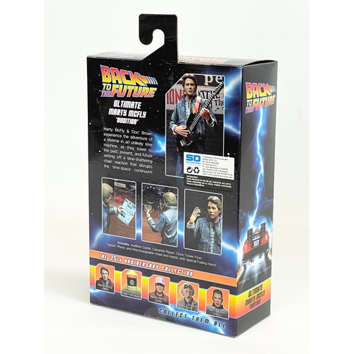 18 - A Neca Back to the Future Battle of the Bands Auditions Ultimate Marty McFly ‘Audition’ in box. 24cm