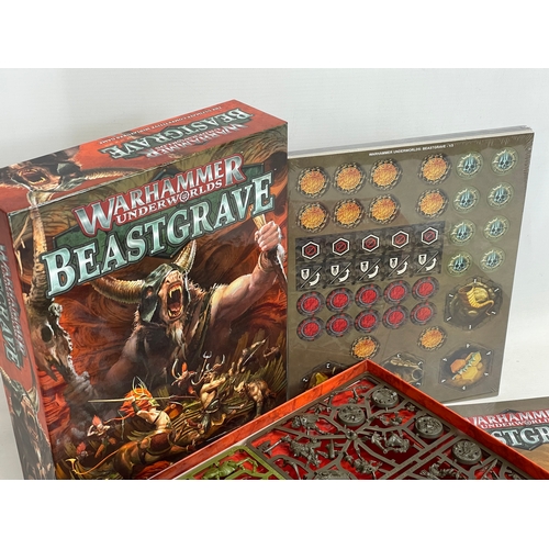 23 - An unused Warhammer Underworlds Beastgrave. Box measures 23x7x30cm