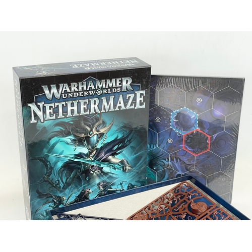 25 - An unused Warhammer Underground Nethermaze. Box measures 23x7x30cm