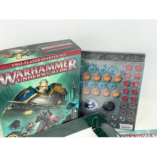 26 - An unused Warhammer Underworlds The Arena Combat Miniatures Game. Box measures 23x7x30cm