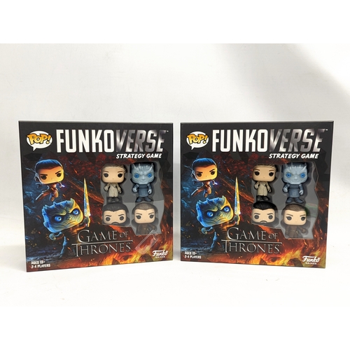 88 - 2 Funko Verse Pop! Strategy Game, Game Of Thrones.