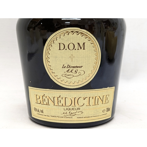 178 - An unopened bottle of Benedictine Liqueur, D.O.M, Le Directeur.