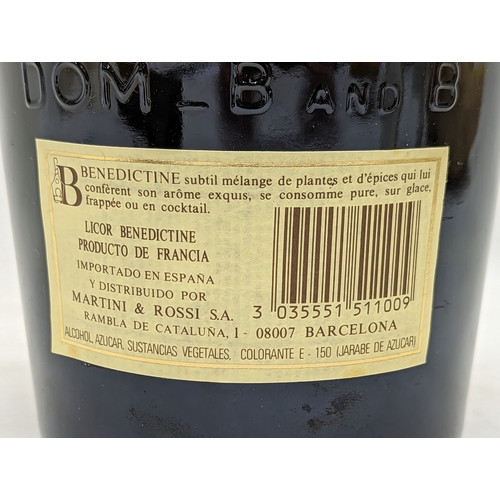 178 - An unopened bottle of Benedictine Liqueur, D.O.M, Le Directeur.