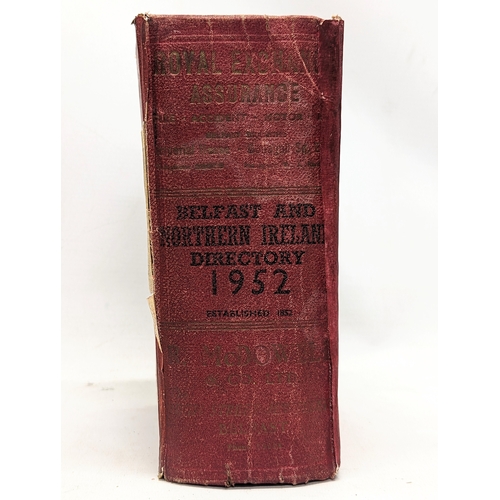 210 - A 1952 Belfast and Northern Ireland Street Directory.