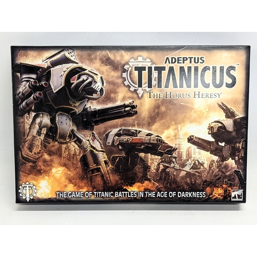 38 - A Warhammer Adeptus Titanicus The Hours Heresy, The Game of Titanic Battles in The Age Of Darkness.