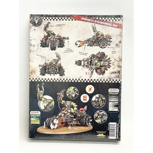 40 - An unopened Warhammer 40,000 Orks Deffkilla Wartrike in box.