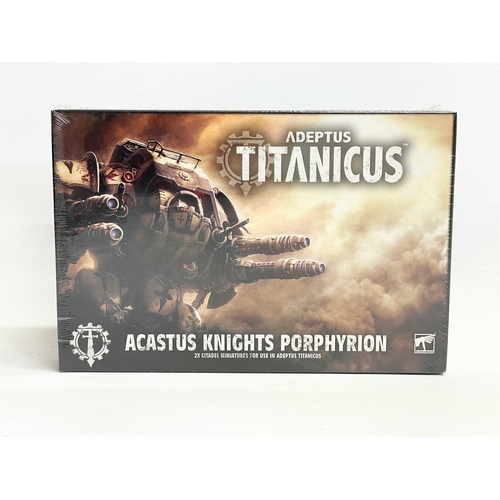 65 - An unopened Warhammer Adeptus Titanicus Acastus Knights Porphyrion in box