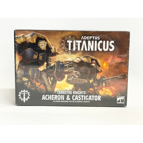 65A - An unopened Warhammer Adeptus Titanicus Cerastus Knights Acheron & Castigator in box