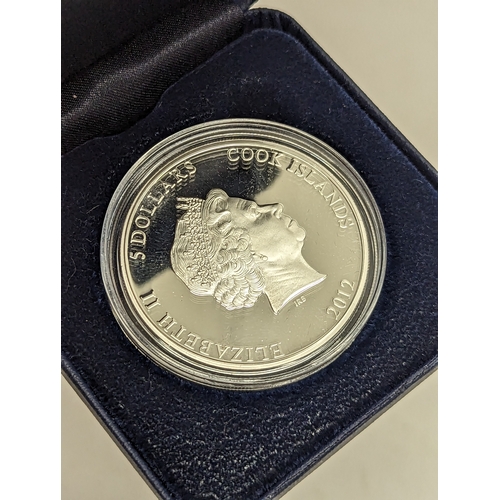 591R - A 5 Dollar silver coin, RMS Titanic Centenary.