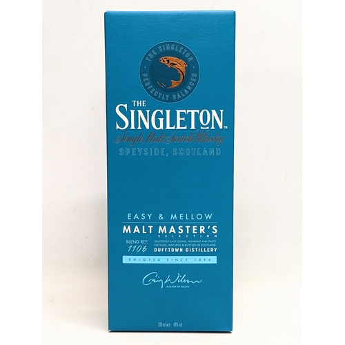 316 - An unopened bottle of Singleton Single Malt Scotch Whisky in box. Speyside, Scotland. Easy and Mello... 