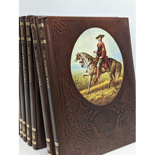 324 - A set of 9 The Old West books by Time-Life Books.