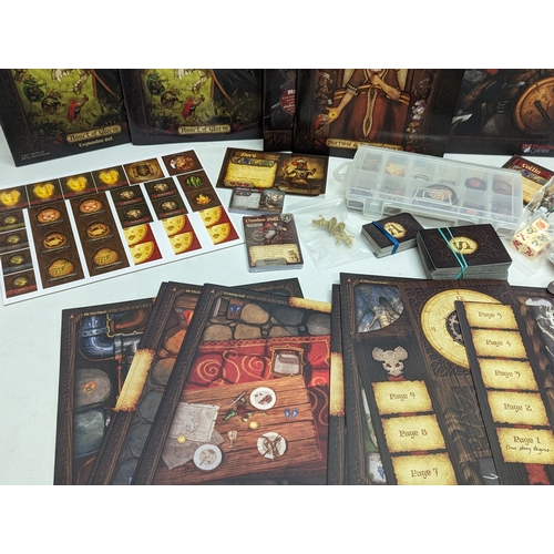 377B - 2 Mice and Mystics board games by Jerry Hawthorne