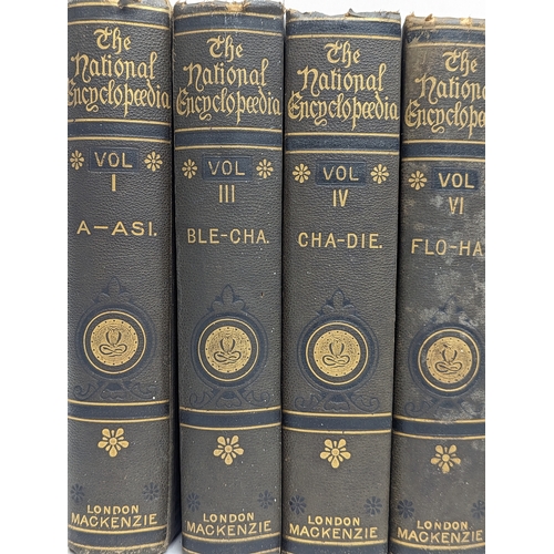 196W - The National Encyclopedia, A Dictionary of Universal Knowledge. Volume I, III,IV,VI,VIII,IX,X,XI,XII... 