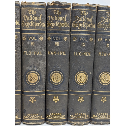 196W - The National Encyclopedia, A Dictionary of Universal Knowledge. Volume I, III,IV,VI,VIII,IX,X,XI,XII... 