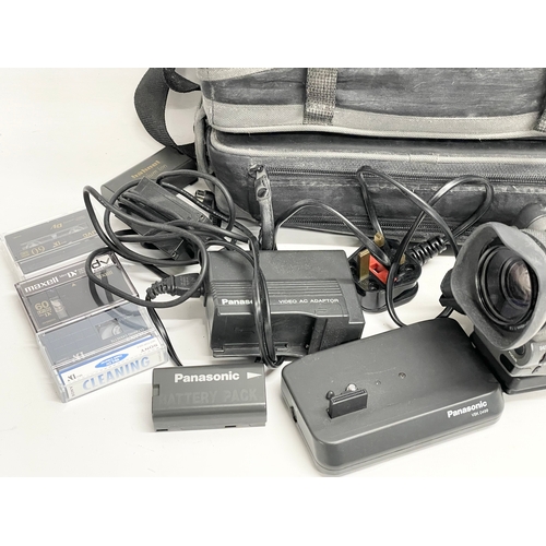 376B - A Panasonic 3CCD digital video camera recorder. AG-EZ30, with accessories.