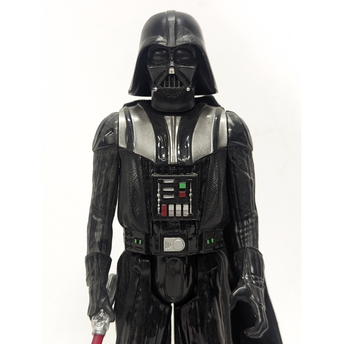 376W - A Hasbro toy figure of Star Wars Darth Vader. 29cm