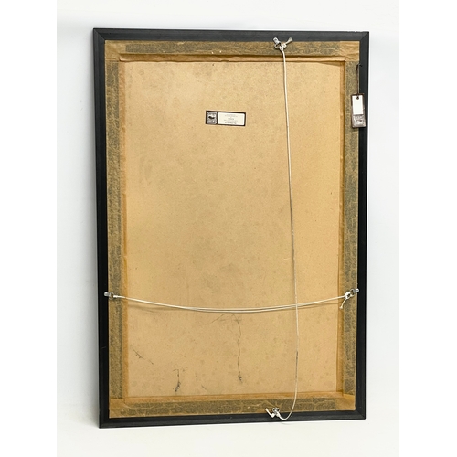 185T - A large Roy Edwards mirror. 68x98cm