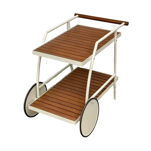 162 - A 2 tier Scandinavian trolley from IKEA. 51x78x71cm