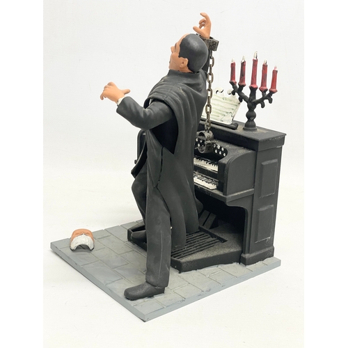 52 - A Polar Lights Lon Chaney Phantom of the Opera painted model kit figure. 17x18x26cm