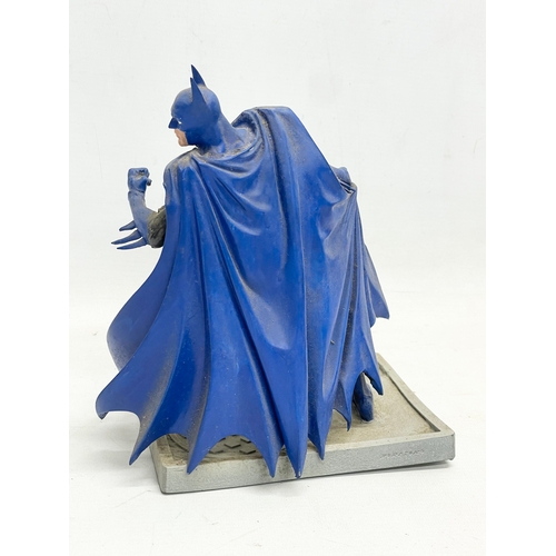 61 - 2 Horizon painted Batman and Robin models. 16x20cm