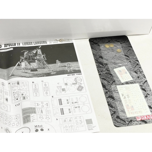 70 - An unused Dragon NASA Apollo 11 ‘Lunar Landing’ model in box. 1:72 scale. Box measures 38x24.5x8cm