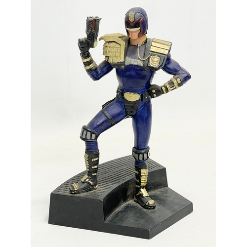 74 - 2 1995 Cinergi ‘Judge Dredd’ painted models. 15.5x25cm