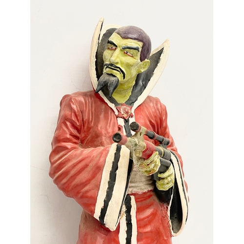 77 - A large 1994 Screamin Models Flash Gordon’s ‘Ming The Merciless’ painted model figure. 1994 King Fea... 