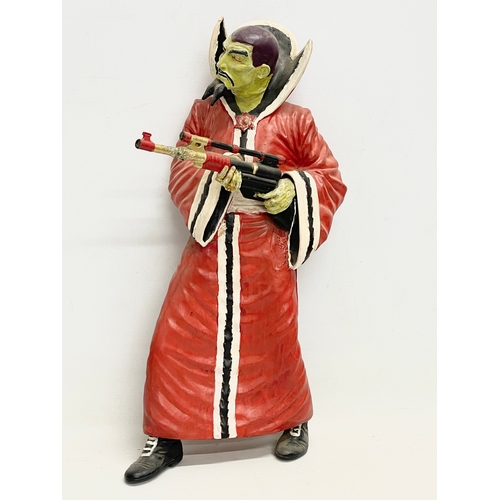 77 - A large 1994 Screamin Models Flash Gordon’s ‘Ming The Merciless’ painted model figure. 1994 King Fea... 