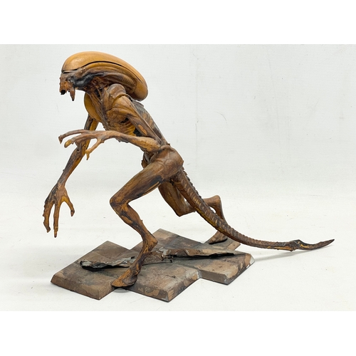 80 - 2 1992 and 1994 ‘Alien’ painted models and other. 25cm