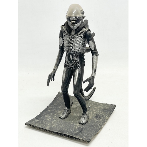 80 - 2 1992 and 1994 ‘Alien’ painted models and other. 25cm