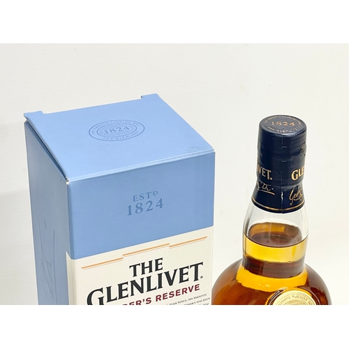 138 - The Glenlivet Founder’s Reserve Single Malt Scotch Whisky in box. American Oak Selection. 70cl.