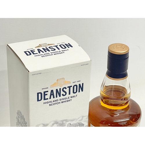 139 - A Deanston Highland Single Malt Scotch Whisky in box. Virgin Oak. 70cl.